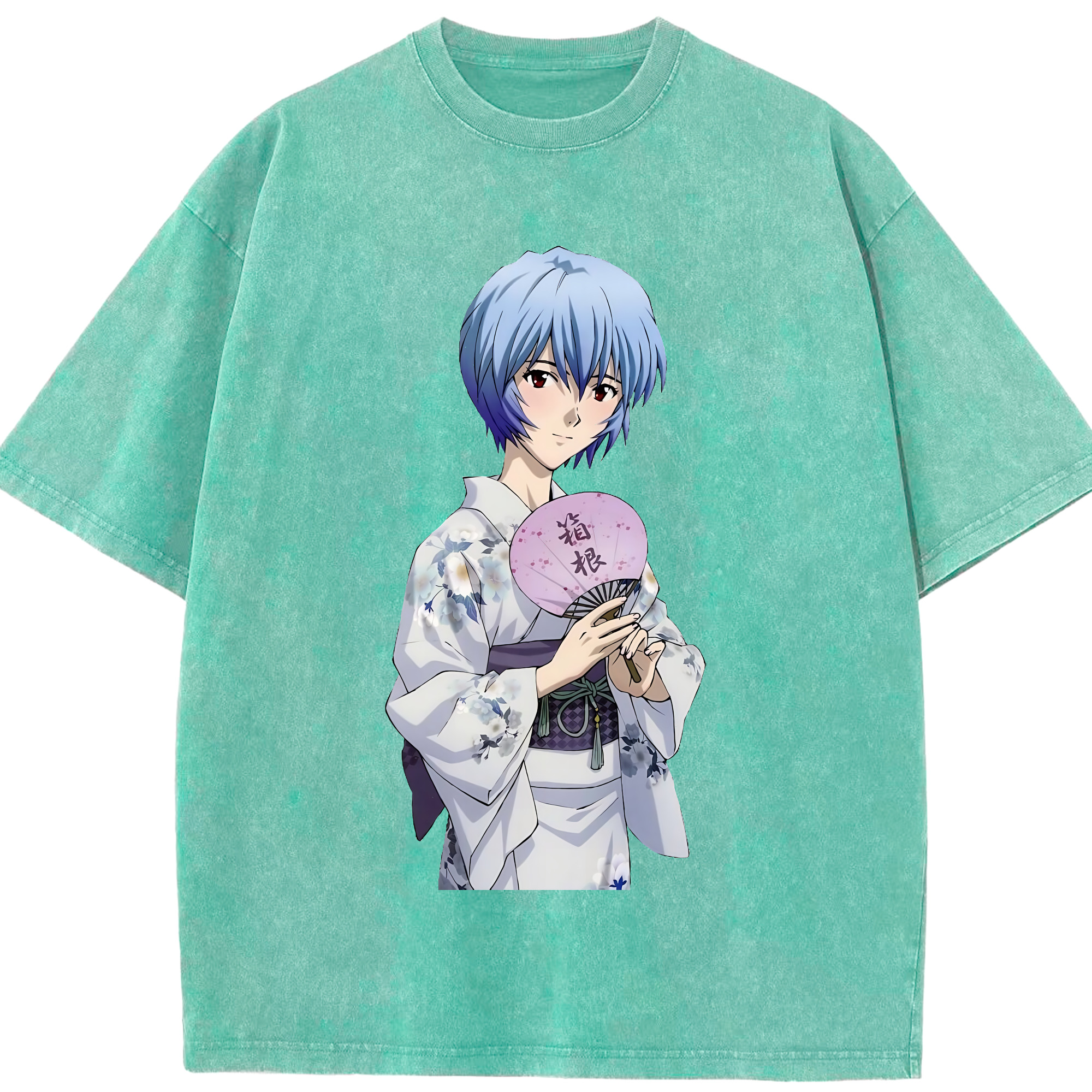 （画像用） EVA 新世紀エヴァンゲリオン 綿100% ヴィンテージ風 半袖Tシャツ（フロントプリント）